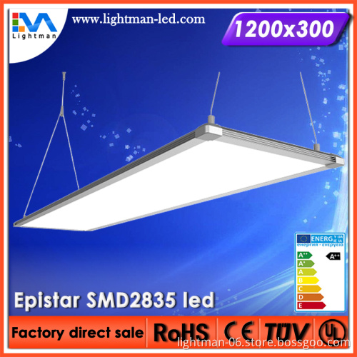 5 Years Warranty High Brightness 100lm/W 40W 1200x300 led panel light